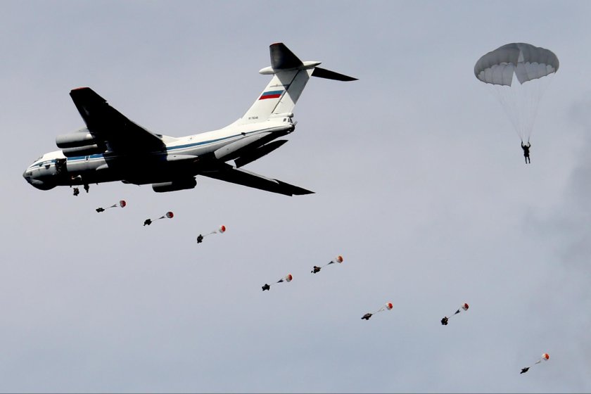 Десантирование с ил 76