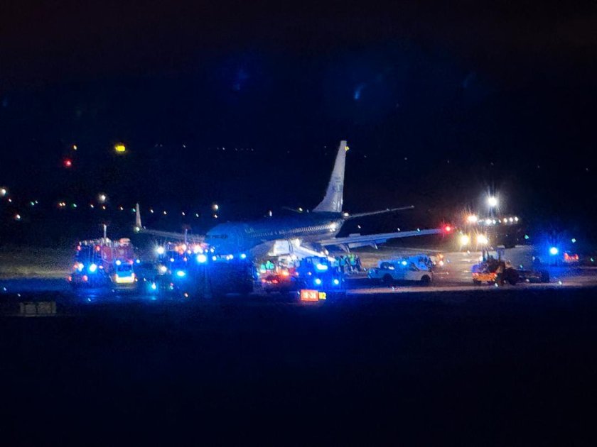 Посадка самолета