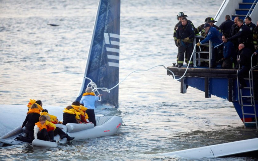 Аварийная посадка a320 на Гудзон