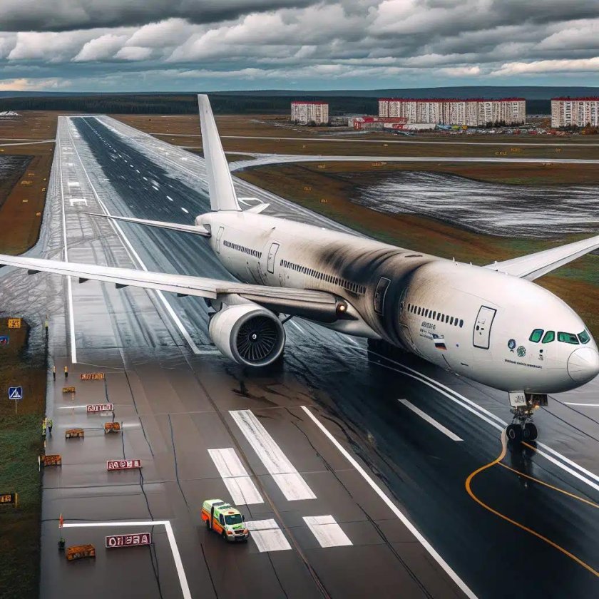 Экстренная посадка самолета