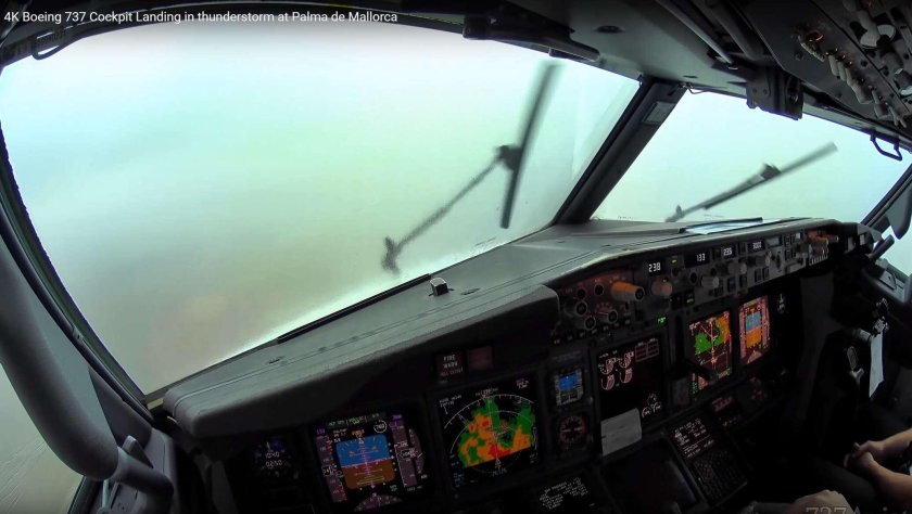 Boeing 737-800 кабина