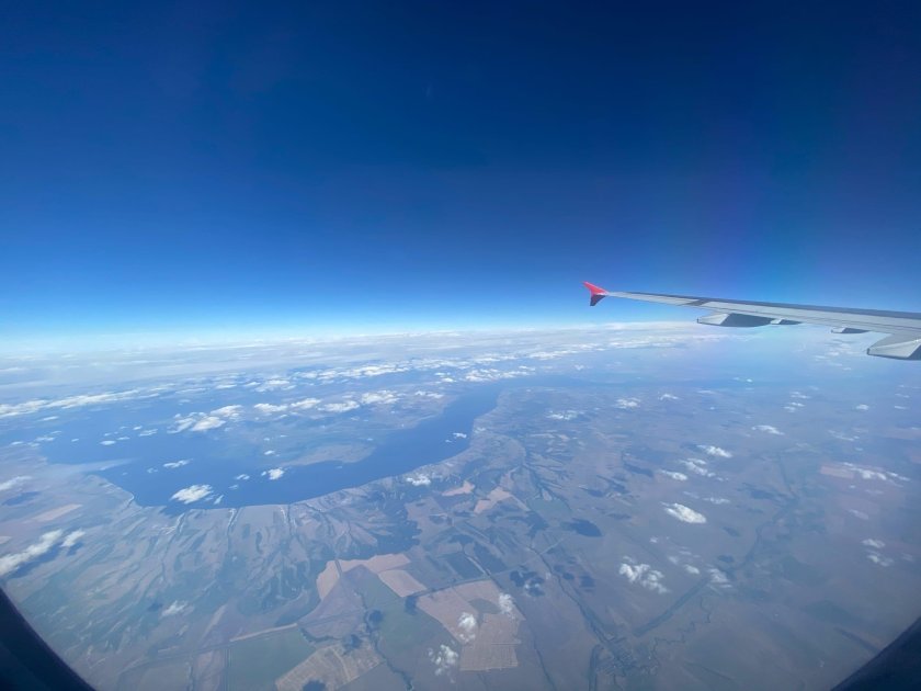 Волгоград с самолета