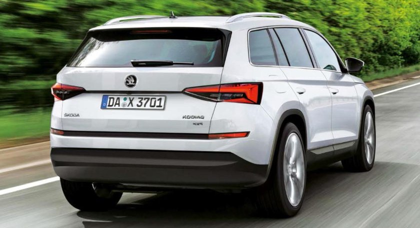 Skoda Kodiak сзади
