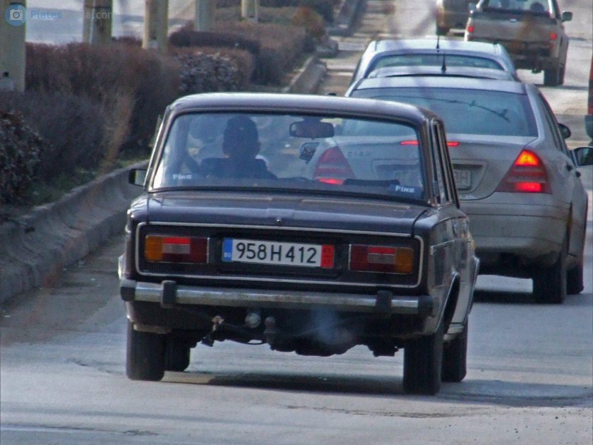 Автомобильные номера Болгарии