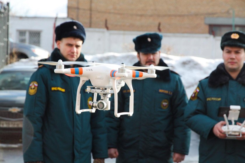 Беспилотные летательные аппараты МЧС