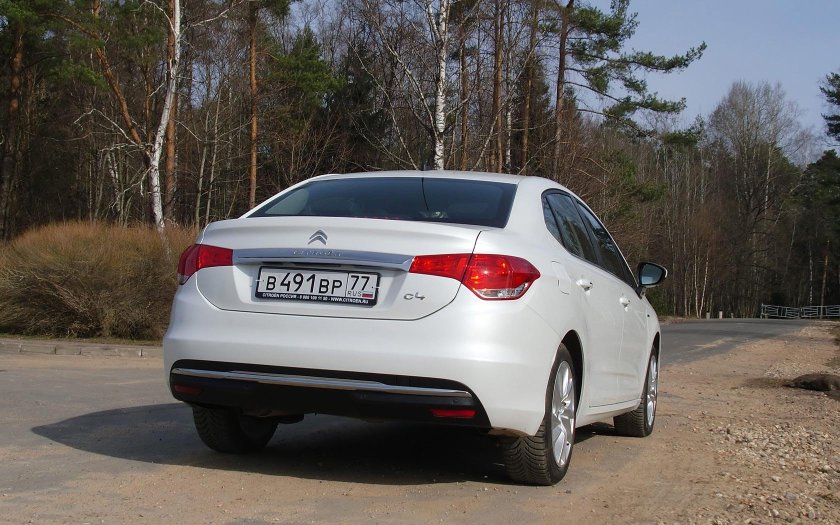Citroen c4 седан 2013