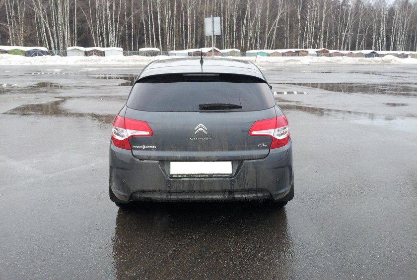 Ситроен с4 2012 хэтчбек сзади