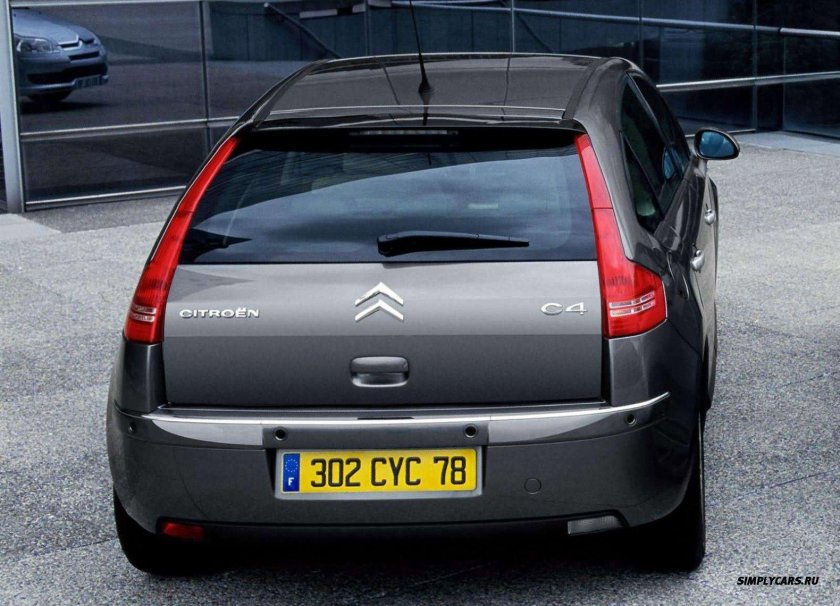 Ситроен с4 зад