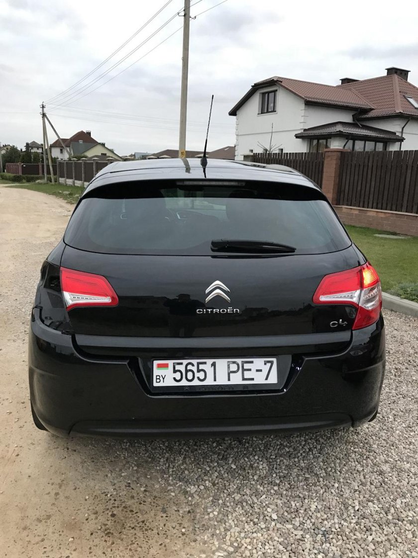 Ситроен с4 хэтчбек черный эксклюзив