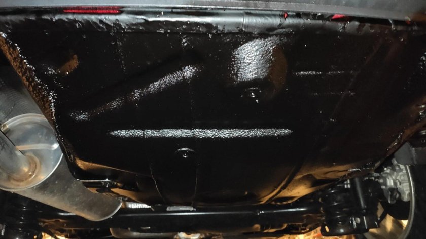 Фото днища Шкода Рапид 2021