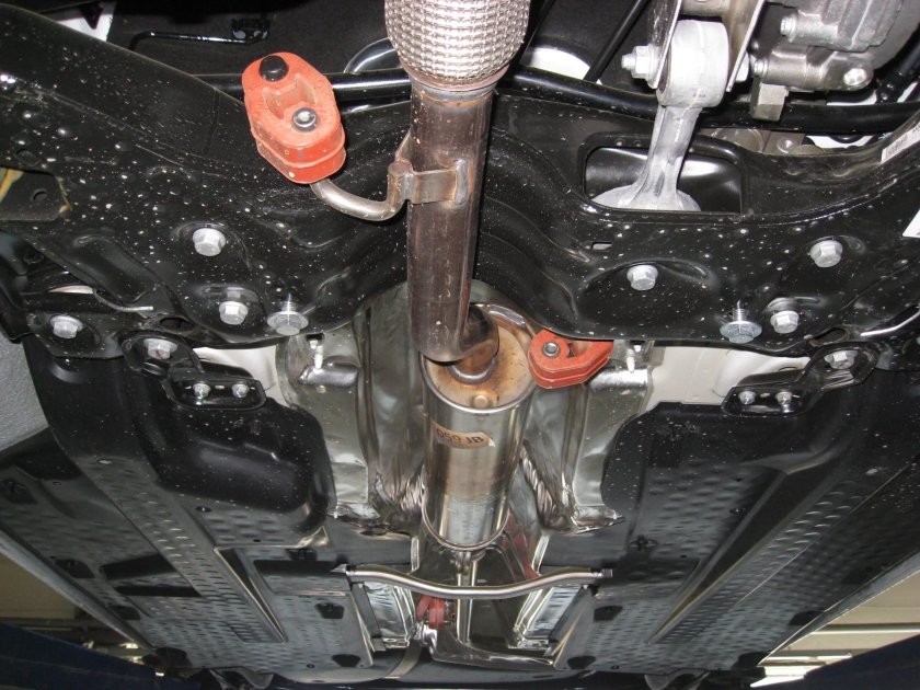 Днище Шкода Фабия 2