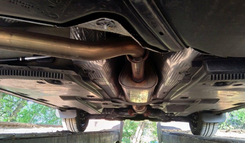 Днище Шкода Рапид 2021