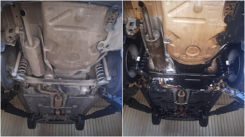 Днище volkswagen polo