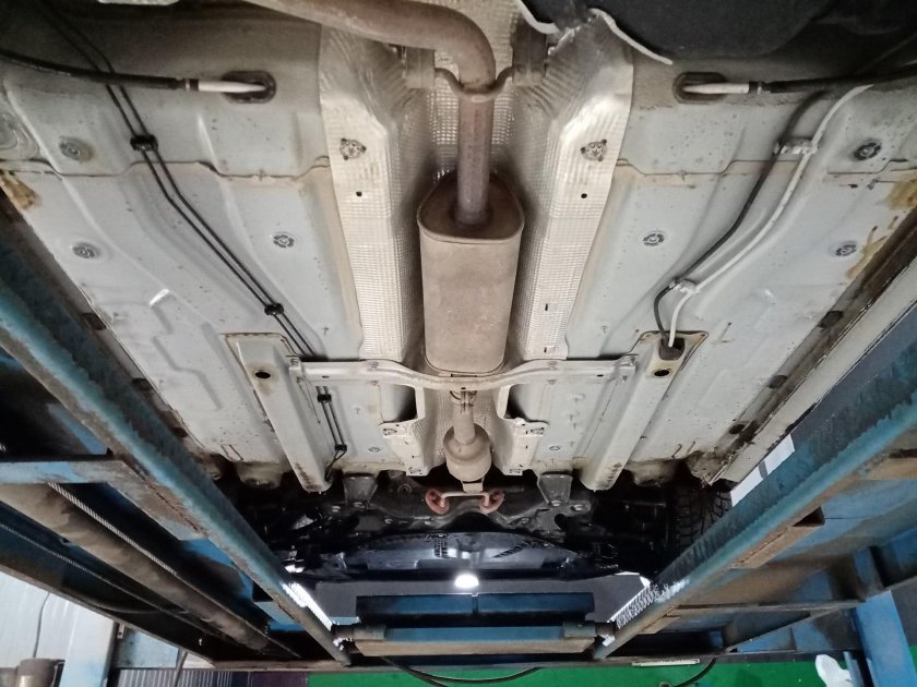 Днище лада гранта седан 2013