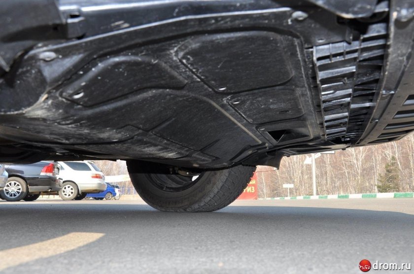 Днище Шкода Рапид