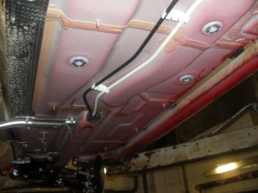 Днище Шкода Рапид