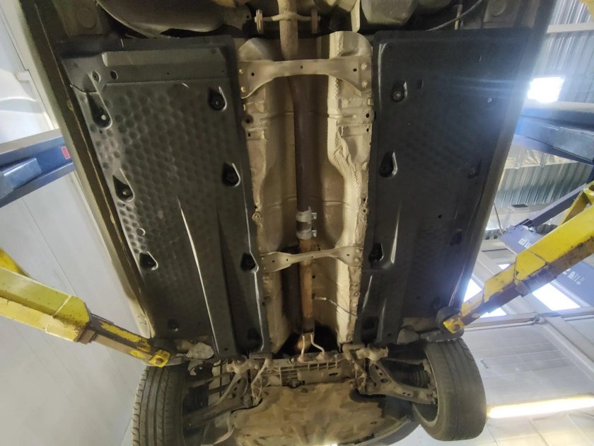 Днище Шкода Рапид 2020