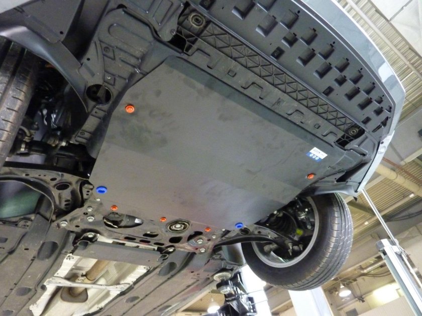 Шкода Рапид 1.4 днище