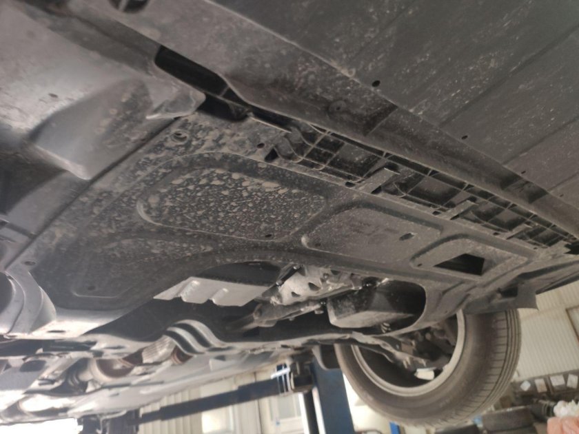 Днище Шкода Рапид 2020