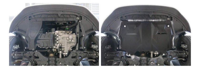 Защита картера двигателя Фольксваген поло седан 2011