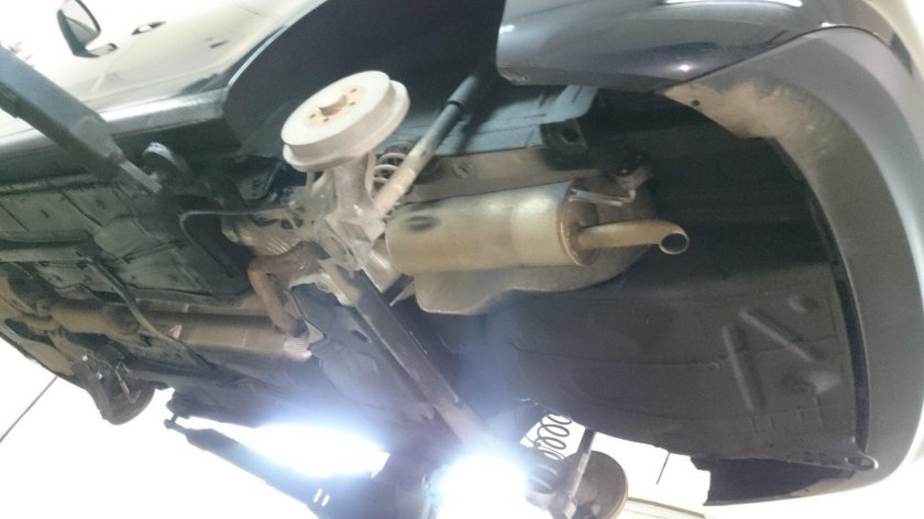 Днище Шкода Рапид 2020