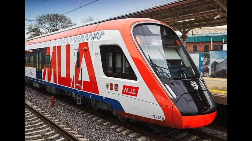 Иволга электропоезд МЦД