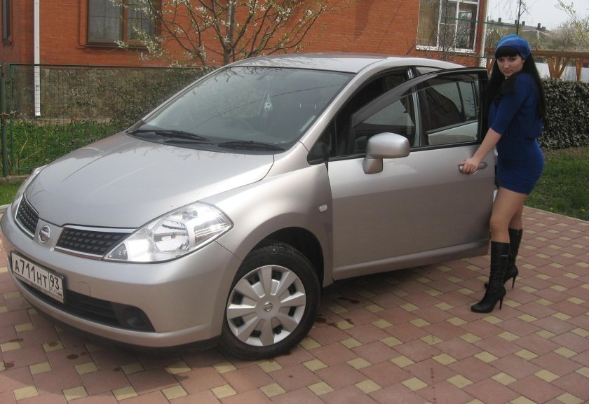 Ниссан Тиида Бакинский передок