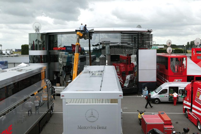 Haas f1 Motorhome