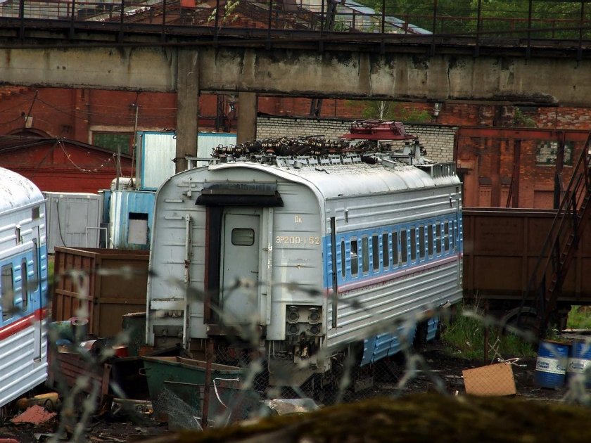 Электропоезд СССР. Эр200.