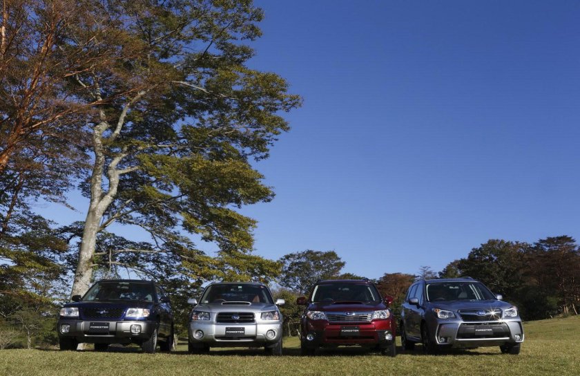 Subaru Forester 4 поколения