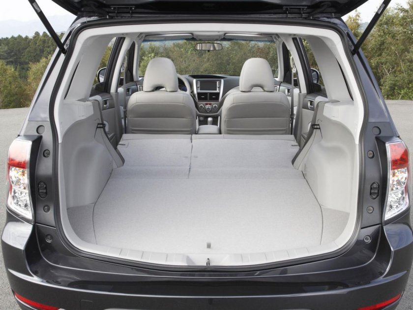 Субару Форестер 2008 багажник