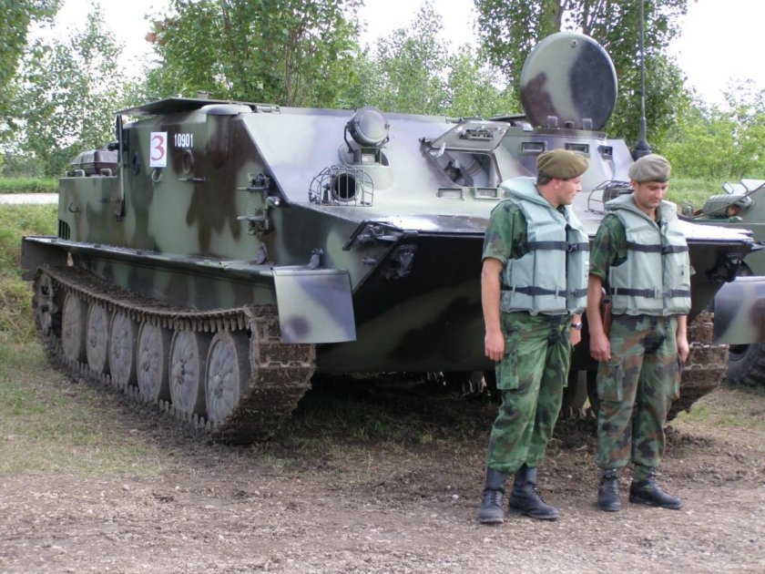 БТР-50 бронетранспортёр