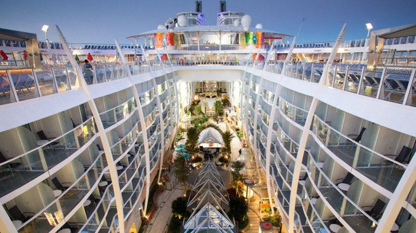 Самый большой круизный лайнер симфония морей