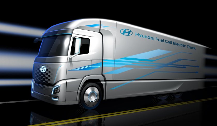 Hyundai hydrogen Truck
