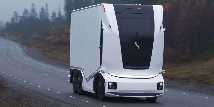 Аэродинамичный тягач