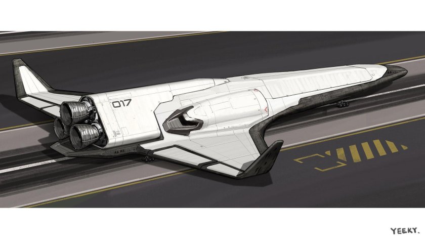 Космический корабль концепт