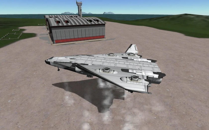 KSP шаттл Валькирия