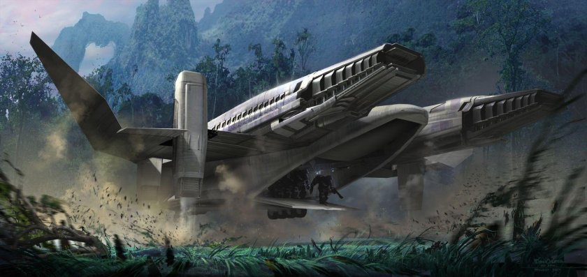 Шаттл Валькирия из аватара