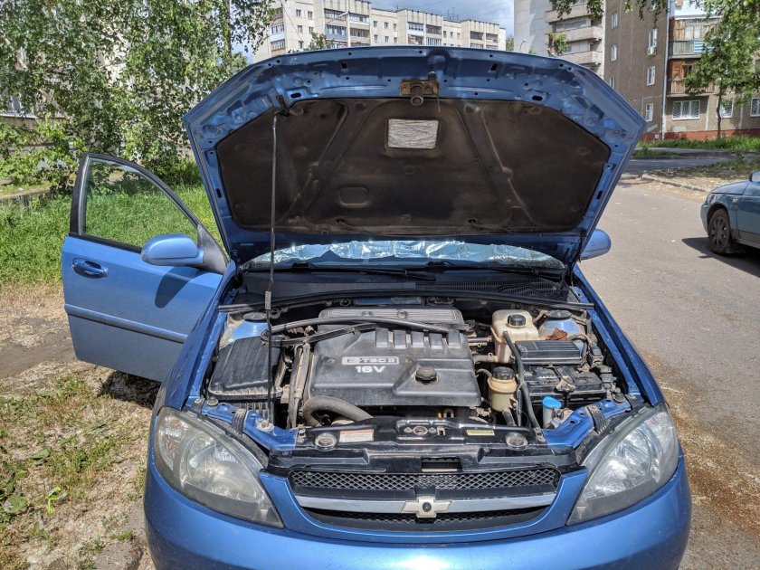 Лачетти 1.4 под капотом