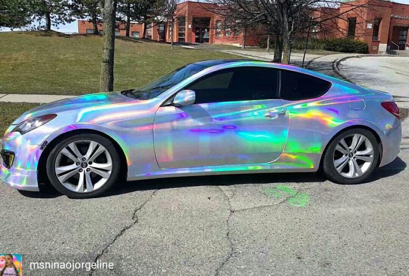 Голографическая пленка лазерный хром