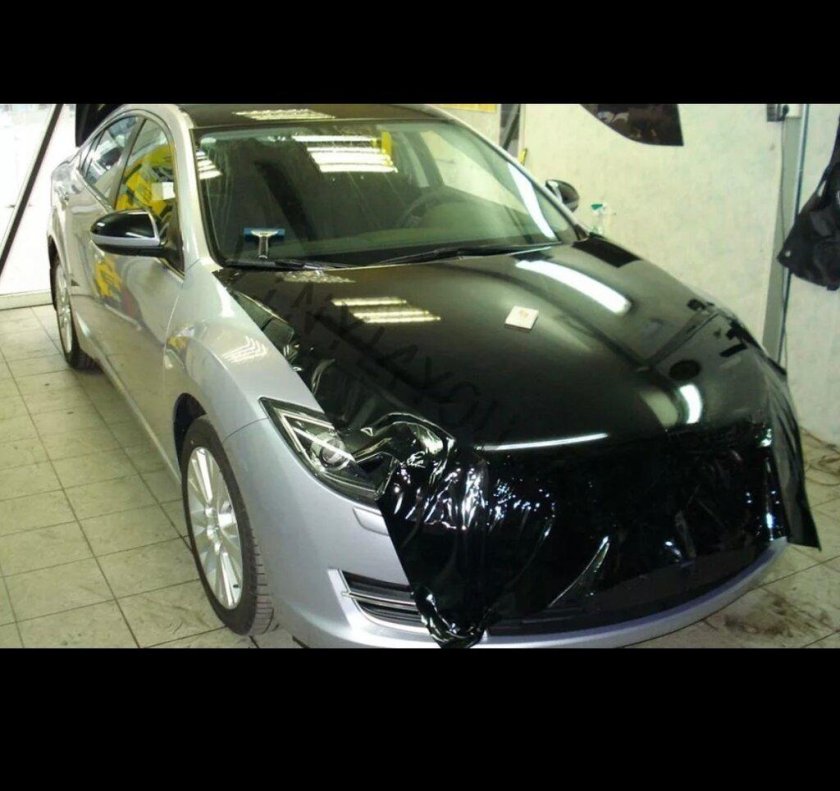 Пленка суперглянец темно-серый Premium