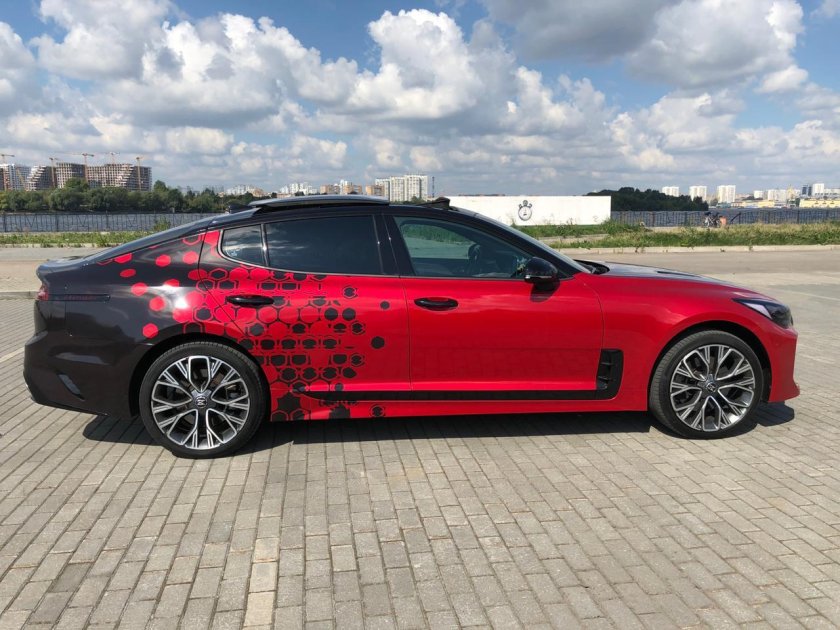 Киа Стингер винилография