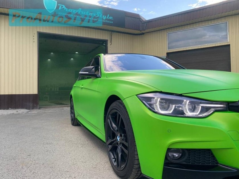 Bmw g20 320 матовый зеленый