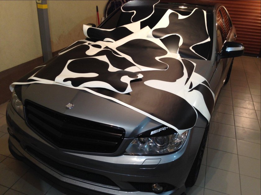 Мерседес w204 камуфляж