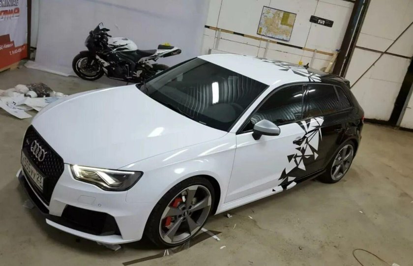 Ауди а3 в пленке