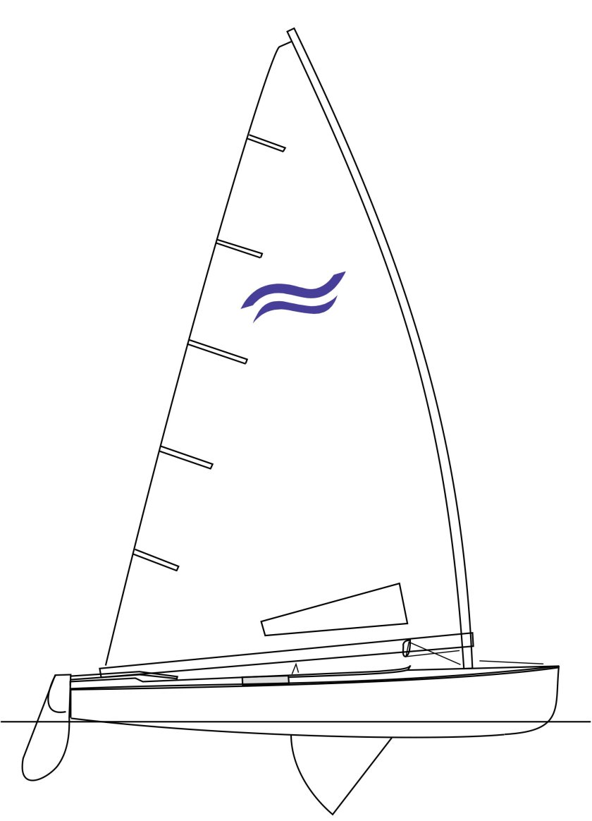 Парусный швертбот Финн