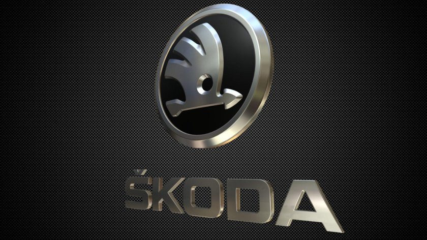 Skoda 3d logo