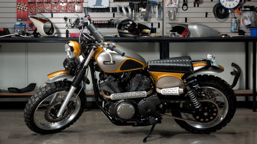 Yamaha scr950 Scrambler