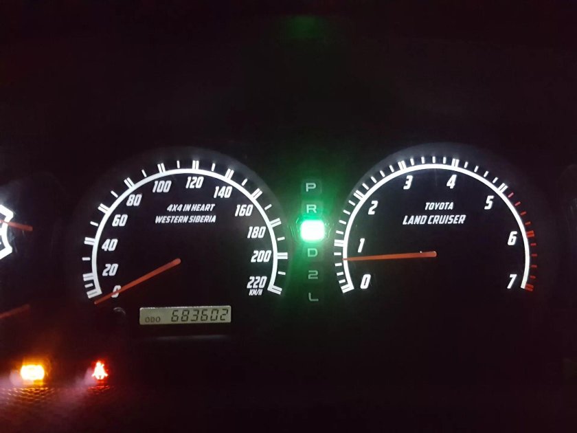 Дфмпы приборной панелиland Cruiser 100