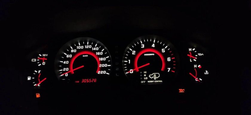 Панель приборов Toyota Land Cruiser 80